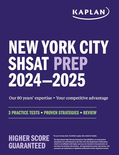 New York City SHSAT Prep 2024-2025