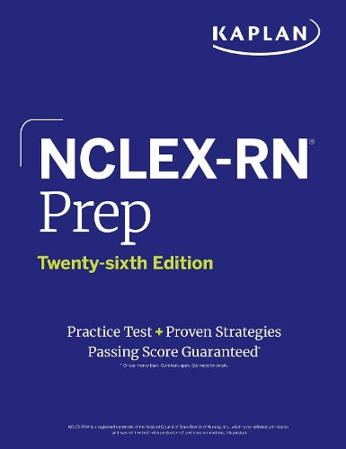 NCLEX-RN Prep, Twenty-sixth Edition (2025): Includes 1 Full Length Practice Test + Proven Strategies
