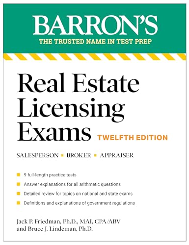 Real Estate Licensing Exams, Twelfth Edition