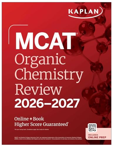 MCAT Organic Chemistry Review 2026-2027