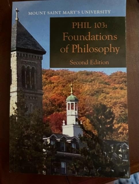 PHIL 103: Foundations of Philosophy