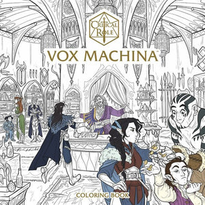 Critical Role: Vox Machina Coloring Book