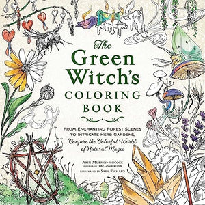 The Green Witch's Coloring Book 
