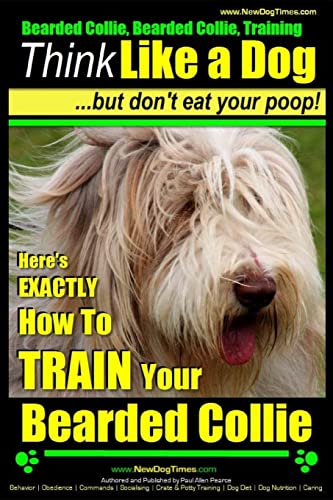 Bearded Collie, Bearded Collie Training Think Like a Dog But Don't Eat Your Poop!