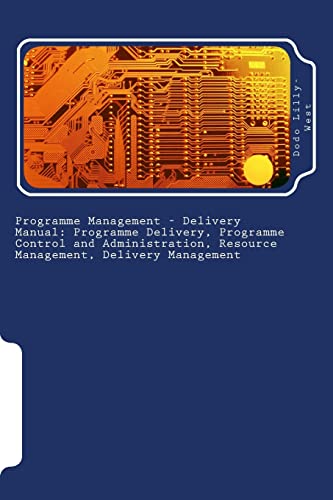 Programme Management - Delivery Manual