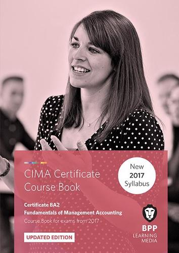 CIMA BA2 Fundamentals of Management Accounting