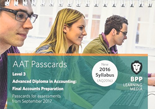 AAT Final Accounts Preparation