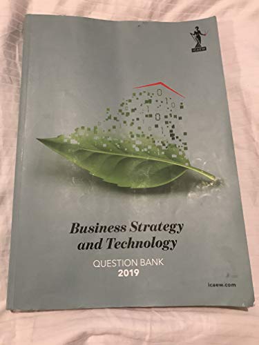 BUSINESS STRATEGY AND TECH QUES 2019
