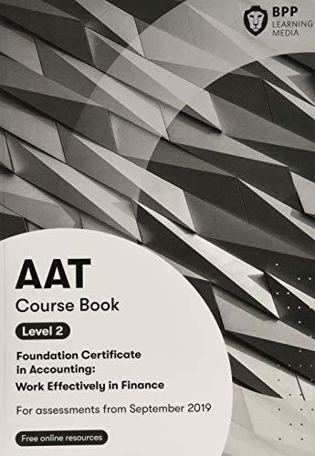 AAT Work Effectively in Finance (Synoptic Assessment)