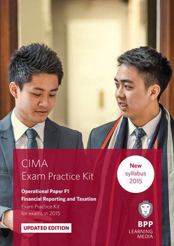 CIMA F1 Financial Reporting