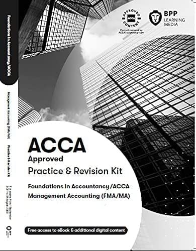 FIA Foundations in Management Accounting FMA (ACCA F2)