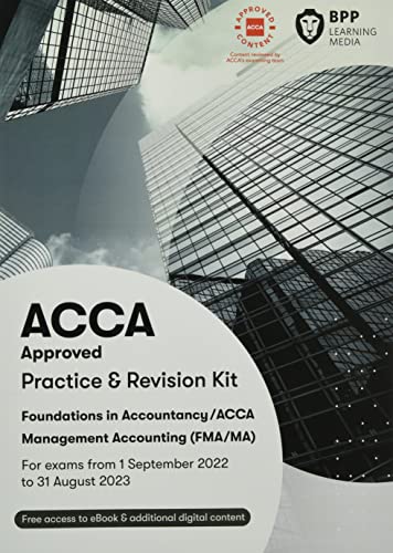 FIA Foundations in Management Accounting FMA (ACCA F2)