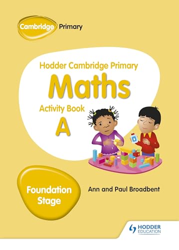 Hodder Cambridge Primary Maths Activity Book A Foundation Stage