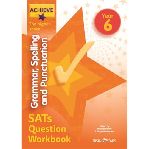 Achieve Grammar Spelling Punctuation Question Workbook Higher (SATs)