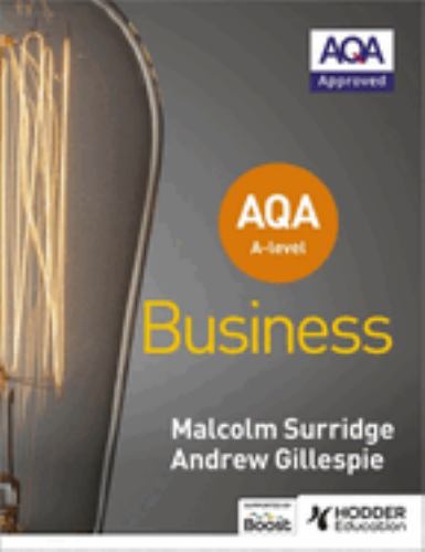 AQA A-level Business (Surridge and Gillespie)
