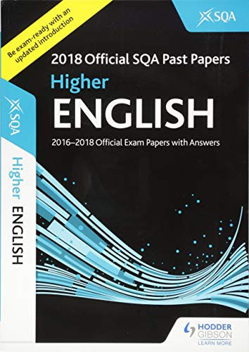 Higher English 2018-19 SQA Past Papers with Answers