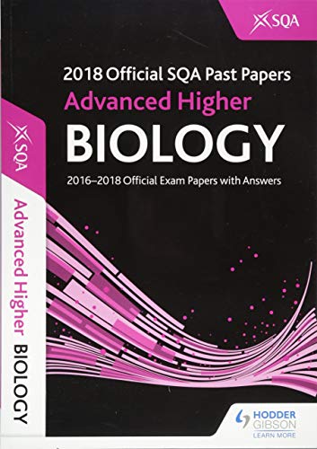 Advanced Higher Biology 2018-19 SQA Past Papers with Answers