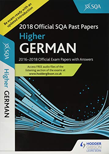 Higher German 2018-19 SQA Past Papers with Answers