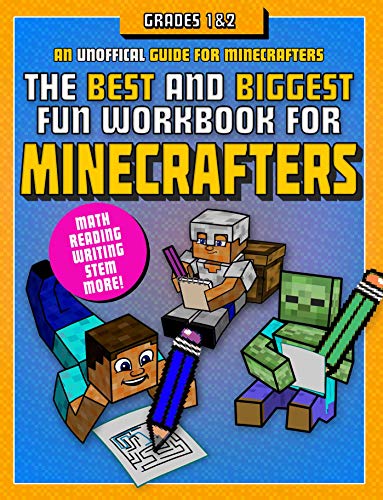 The Best and Biggest Fun Workbook for Minecrafters Grades 1 And 2