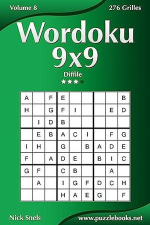 Wordoku 9x9 - Difficile - Volume 8 - 276 Grilles
