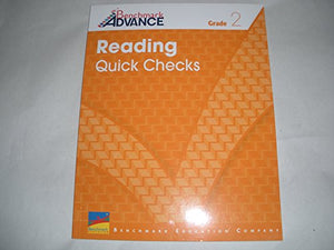 Benchmark Advance Reading Quick Checks (Grade 2)