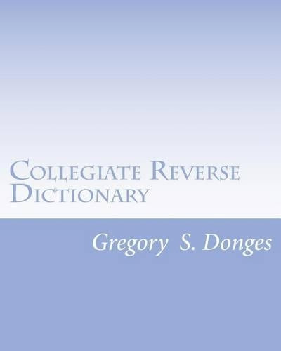 Collegiate Reverse Dictionary