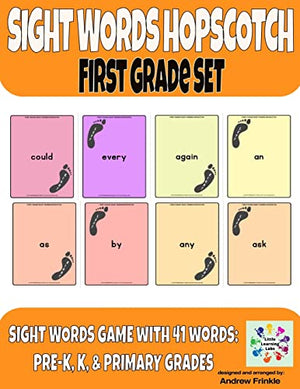 Sight Words Hopscotch First Grade Set