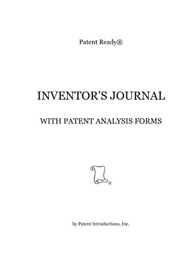 Patent Ready(R) INVENTOR'S JOURNAL