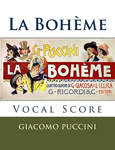 La Boheme - vocal score (Italian and English)