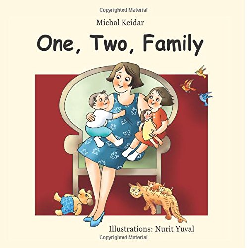 Children book: One, Two, Family: A single parent family