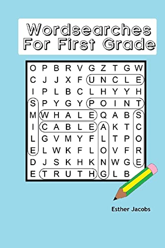 Wordsearches For First Grade