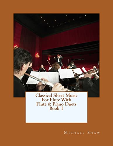 Classical Sheet Music For Flute With Flute & Piano Duets Book 1