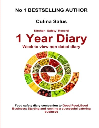 Kitchen Safety Record 1 Year Diary