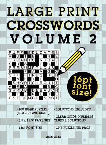 Large Print Crosswords Volume 2