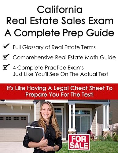 California Real Estate Exam A Complete Prep Guide