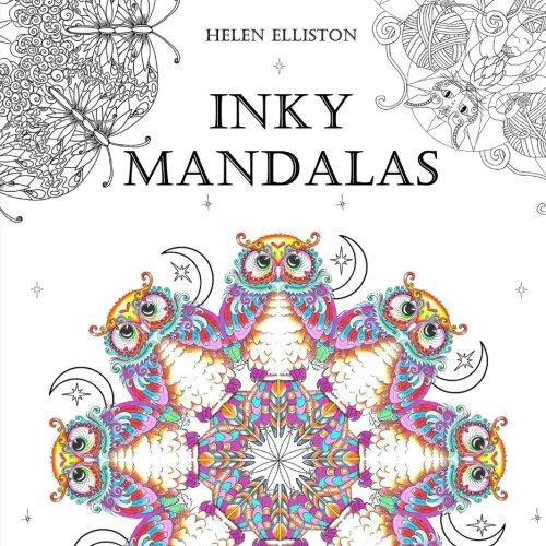 Inky Mandalas: Themed Mandalas for relaxation (Inky Colouring books)