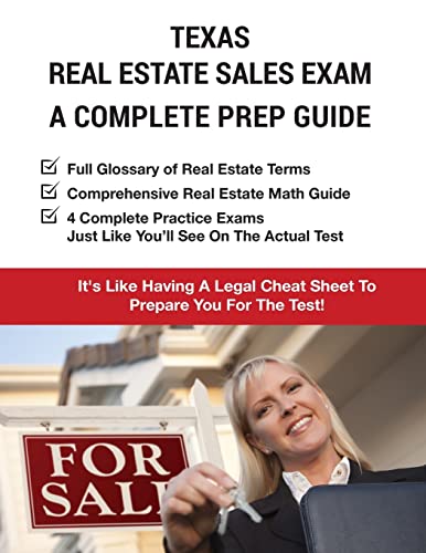 Texas Real Estate Exam A Complete Prep Guide