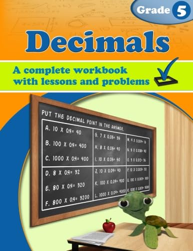 Decimals, Grade 5 Workbook