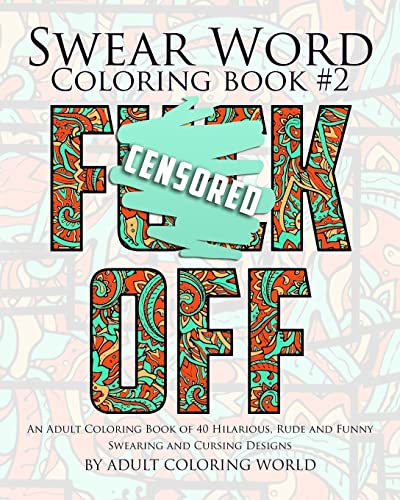 Swear Word Coloring Book #2