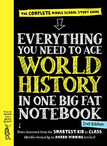 Everything You Need to Ace World History in One Big Fat Notebook, 2nd Edition 