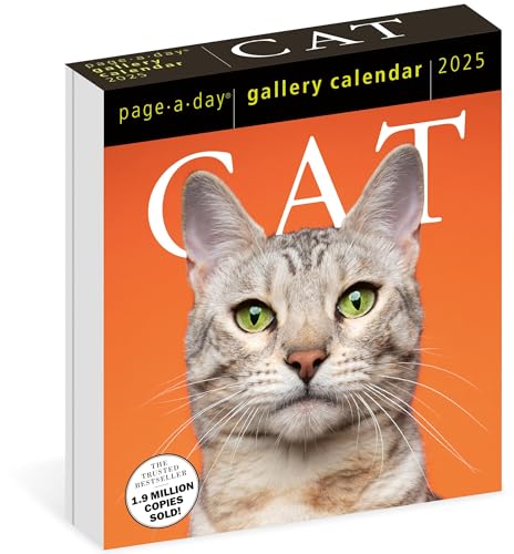 Cat Page-A-Day Gallery Calendar 2025
