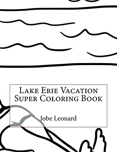 Lake Erie Vacation Super Coloring Book