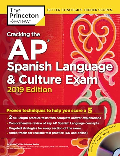 Cracking the AP Spanish Language and Culture Exam with Audio CD