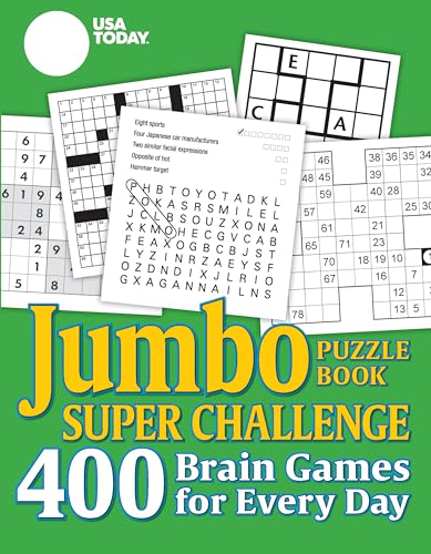 USA Today Jumbo Puzzle Book Super Challenge