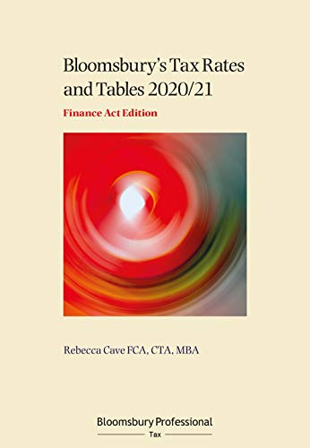 Tax Rates and Tables 2020/21: Finance Act Edition