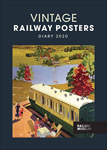 Vintage Railway Posters National Railway Museum A5 Diary 202