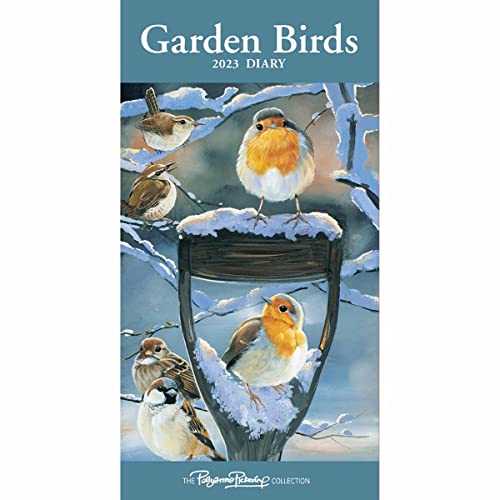 2023 Garden Birds by Pollyanna Slim Diary