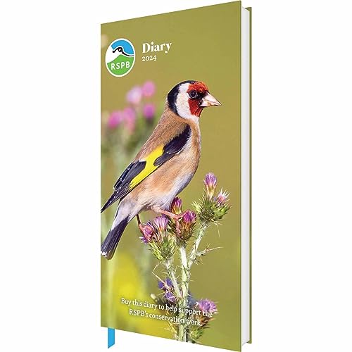 Rspb Deluxe Slim Diary 2024