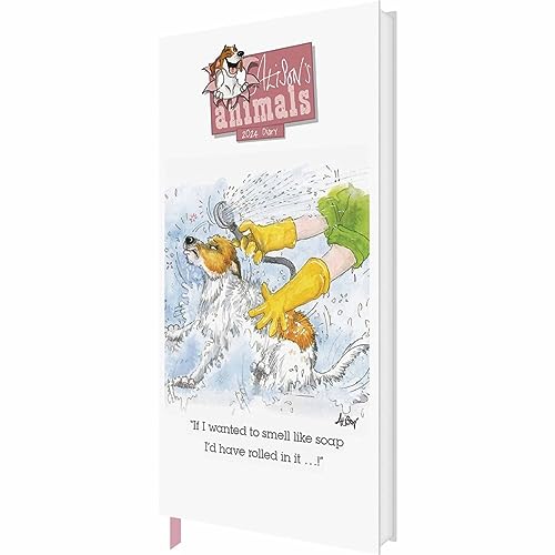Alisons Animals Slim Diary 2024
