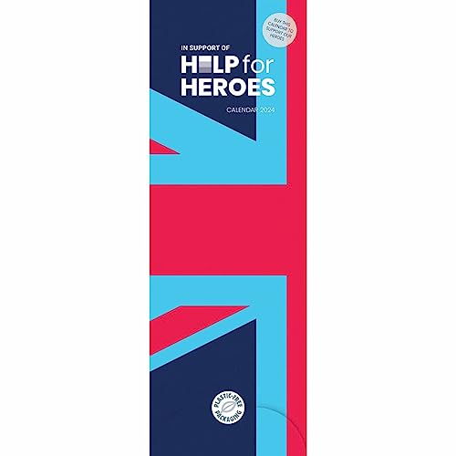 Help For Heroes Slim Calendar 2024